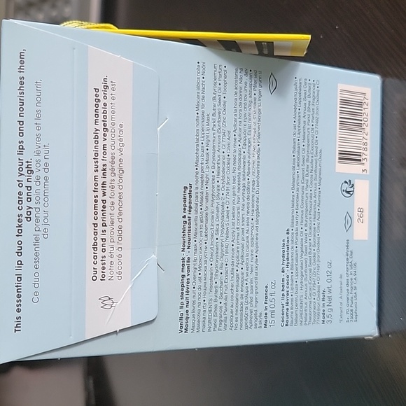 Sephora Wishing You  Lip care set vanilla &coconut - Picture 3 of 3